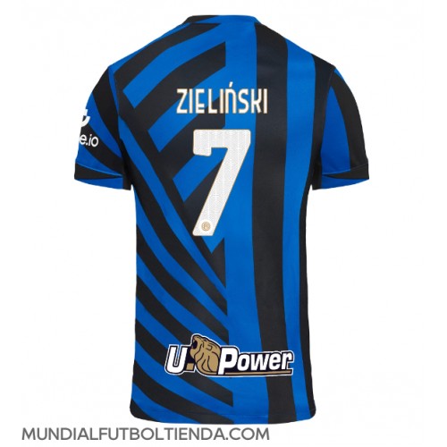 Camiseta Inter Milan Piotr Zielinski #7 Primera Equipación Replica 2024-25 mangas cortas